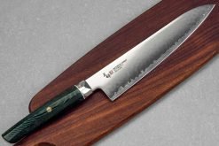 סכין שף (גיוטו) זאנמאי 210מ"מ ירוק SG2