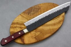 סכין שף (קיריצוקא) טוסה 240מ"מ Aogami Super שחור