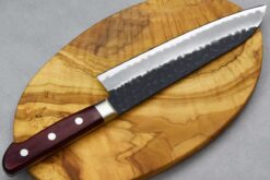 סכין סנטוקו טוסה 180מ"מ Aogami Super שחור