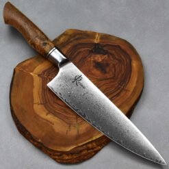 סכין שף (גיוטו) היגאשי 210מ"מ 10Cr15CoMoV Spalted