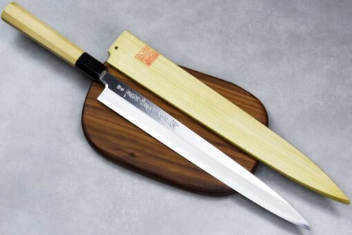 סכין סושי (יאנאגיבה) יאמאוואקי 300מ”מ Aogami#2