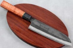 סכין שף (סנטוקו) יושידה 180מ"מ HAP40 שחור