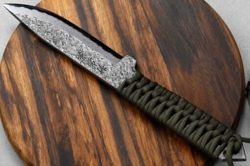 סכין שטח KRS קאנצון 125מ"מ Aogami#2