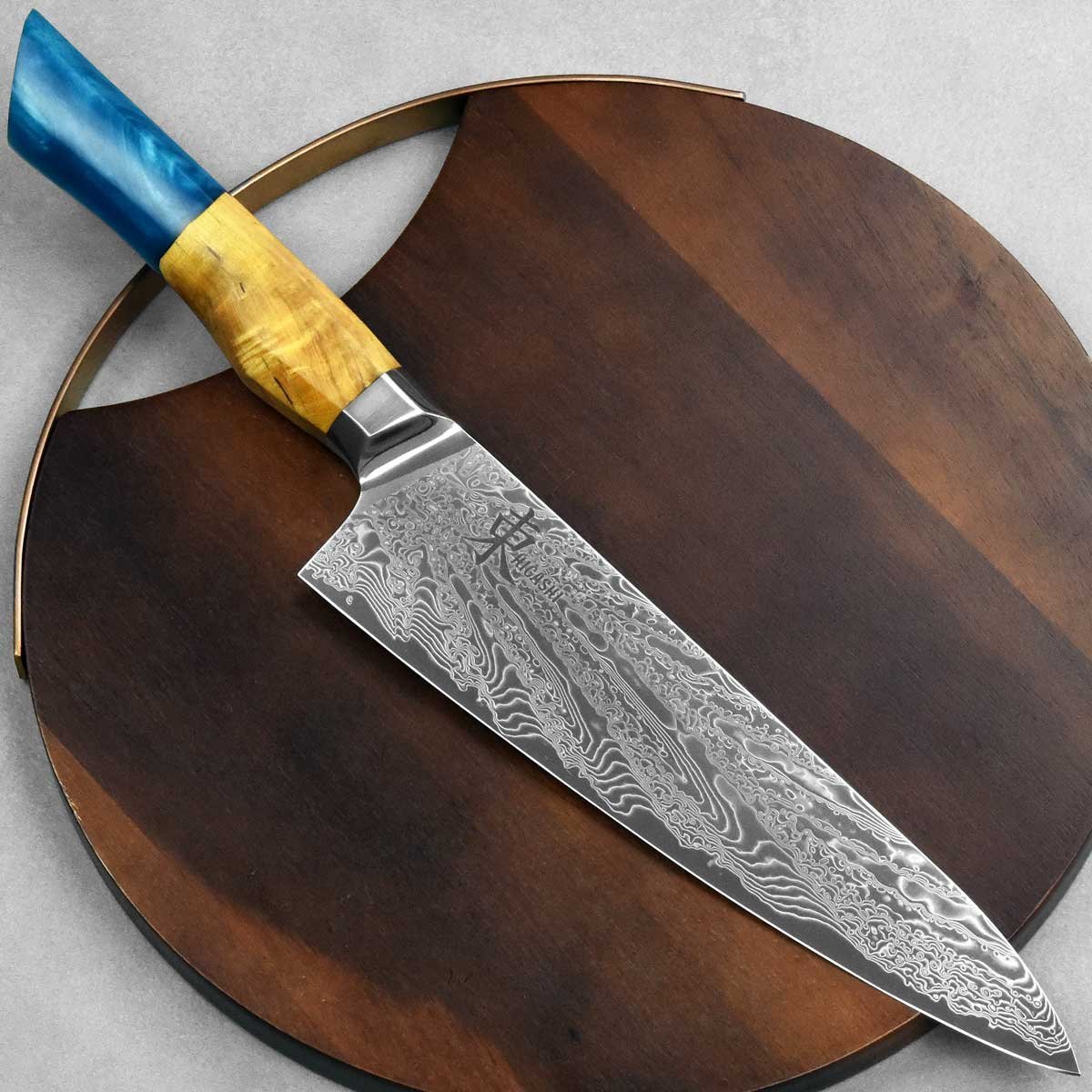 סכין שף (גיוטו) היגאשי 210מ"מ 10Cr15CoMoV Epoxy