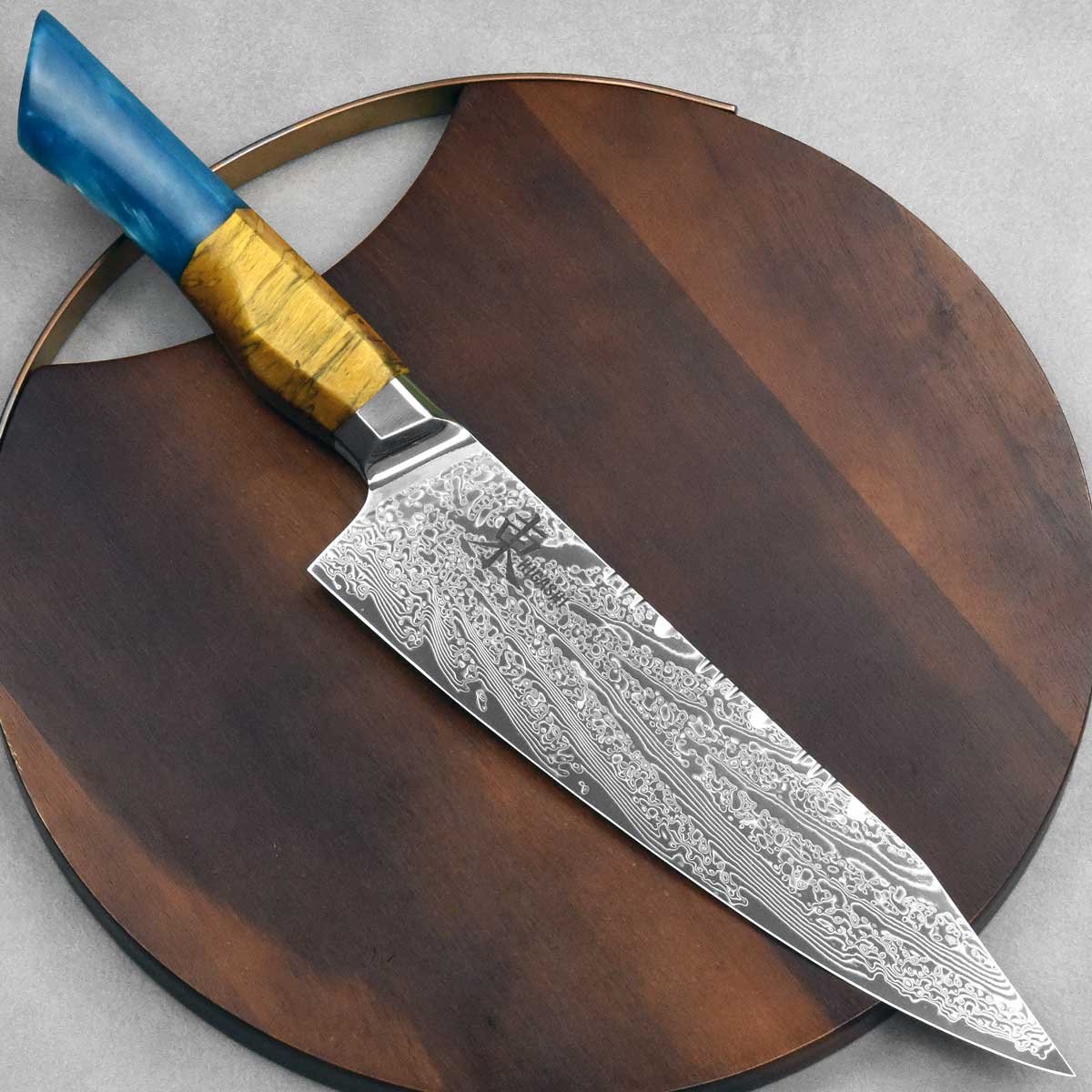 סכין שף (קיריצוקא) היגאשי 210מ"מ 10Cr15CoMoV Epoxy