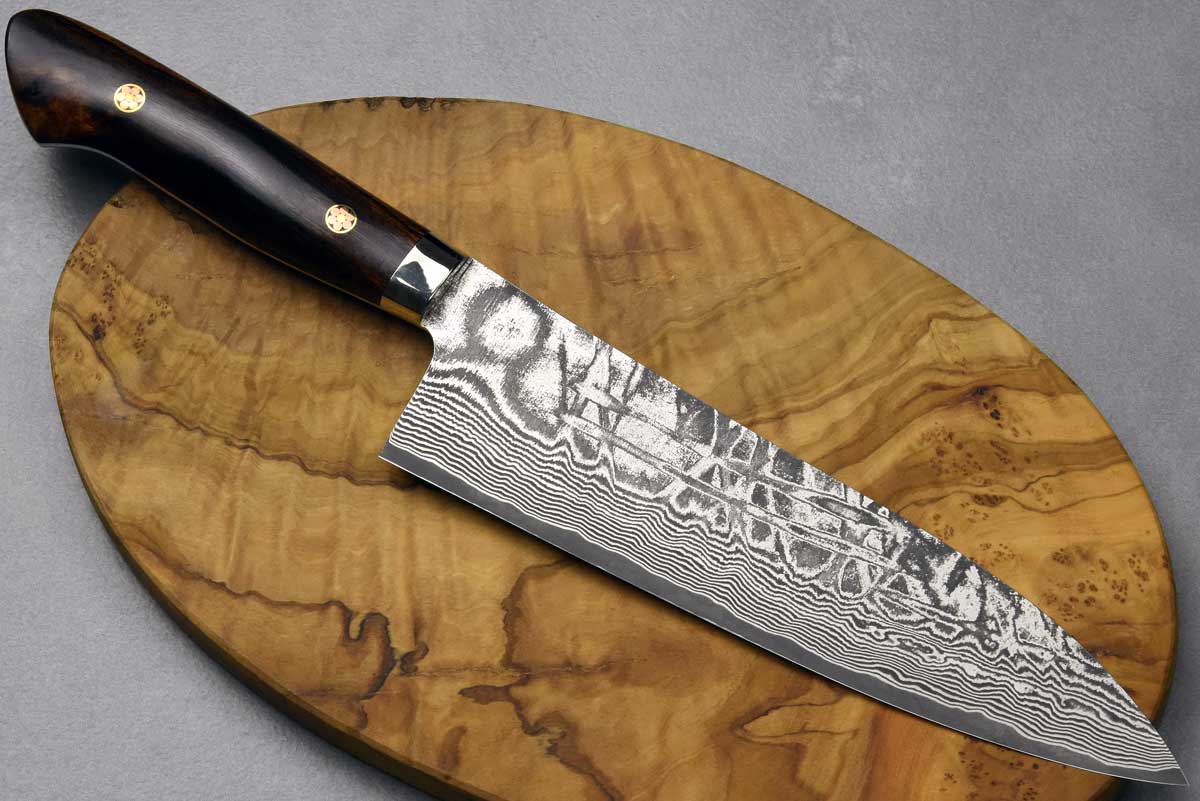 סכין שף (גיוטו) שירו קאמו 180מ"מ SG2 IW