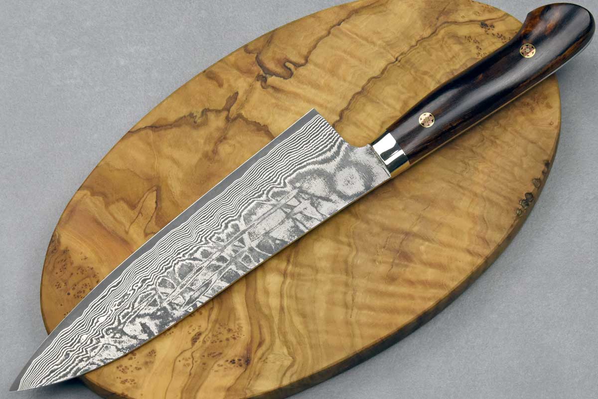 סכין שף (גיוטו) שירו קאמו 180מ"מ SG2 IW