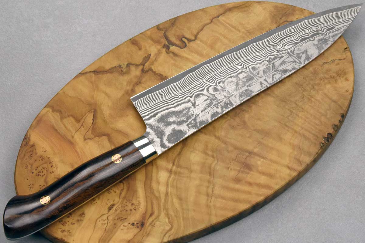 סכין שף (גיוטו) שירו קאמו 180מ"מ SG2 IW