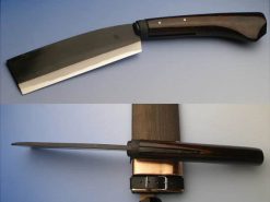 AZSYU Shirogami Hachet 165mm (abt 6.5 Inch), Double Bevel 3