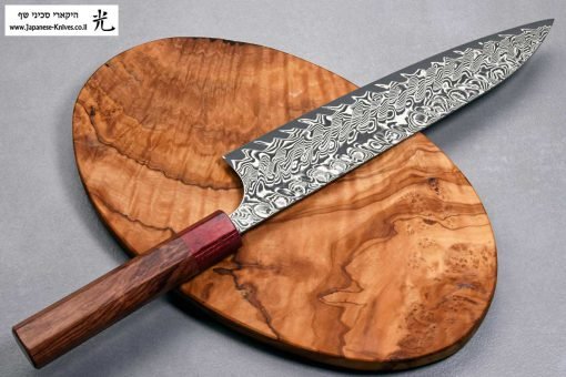 סכין שף (גיוטו) הירושי קאטו 210מ"מ SG2 דמשק