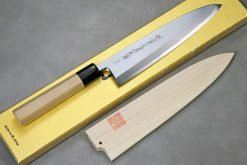 סכין פילוט דגים (מיורושי דבה) יאמאוואקי 210מ"מ Aogami#2