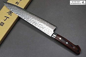 סכין שף (גיוטו) יאמאוואקי 240מ"מ VG10 ידית מערבית