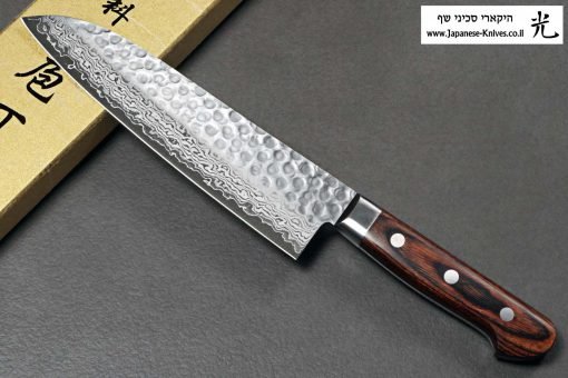 סכין שף (סנטוקו) יאמאוואקי 180מ"מ VG10 ידית מערבית