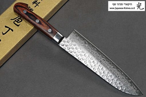 סכין שף (סנטוקו) יאמאוואקי 180מ"מ VG10 ידית מערבית
