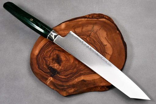 סכין שף (קיריצ'וקא) זאנמאי 230מ"מ ירוק SG2